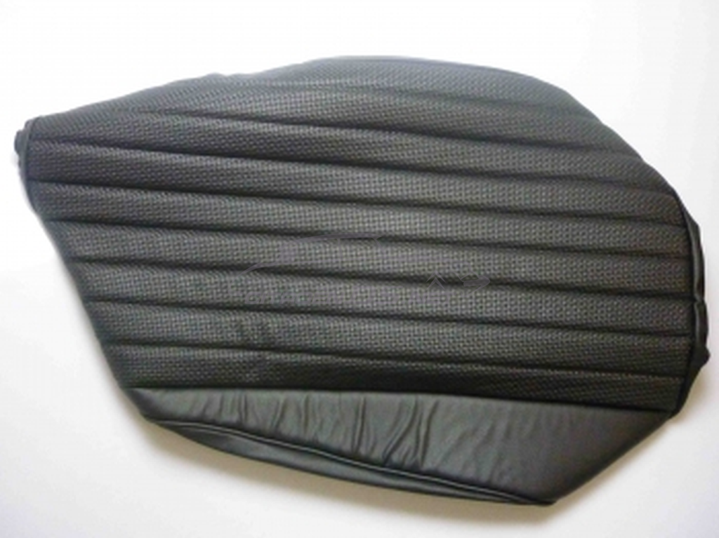 Seat covers front and rear leatherette /skai, black &quot;Targa&quot;