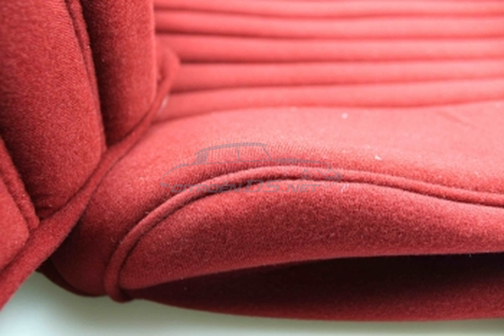 Pallas seat covers "Cornaline red" (1969 model), set for 1 car