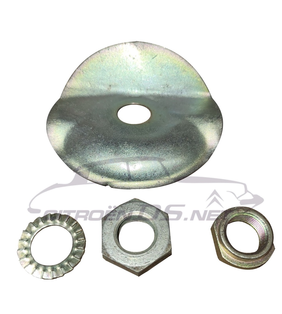 Befestigungs-Set + Abschirmblech für Motorstütze rechts