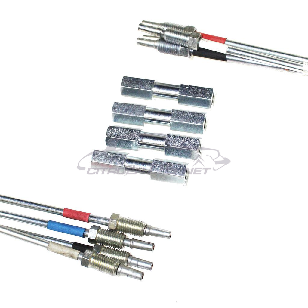 Faisceau hydraulique avec joints, raccords et blocs en caoutchouc, comme d'origine