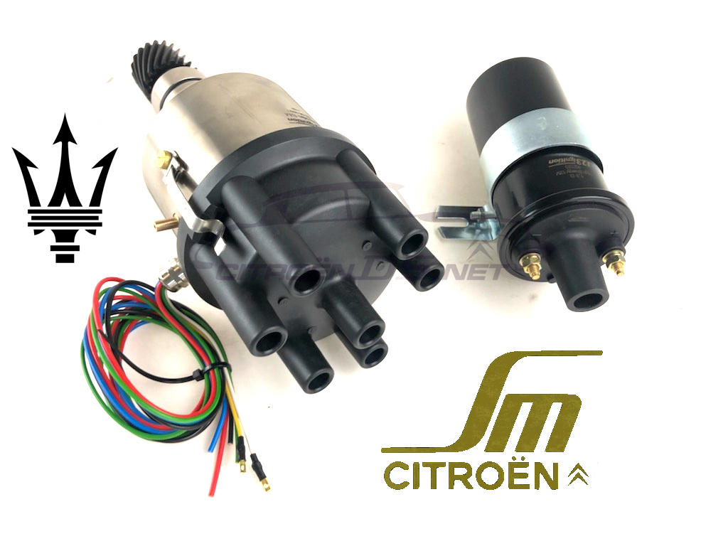 Distributore di accensione elettronica per Citroën SM, Maserati Merak/Merak SS (1-2-3-ignition)