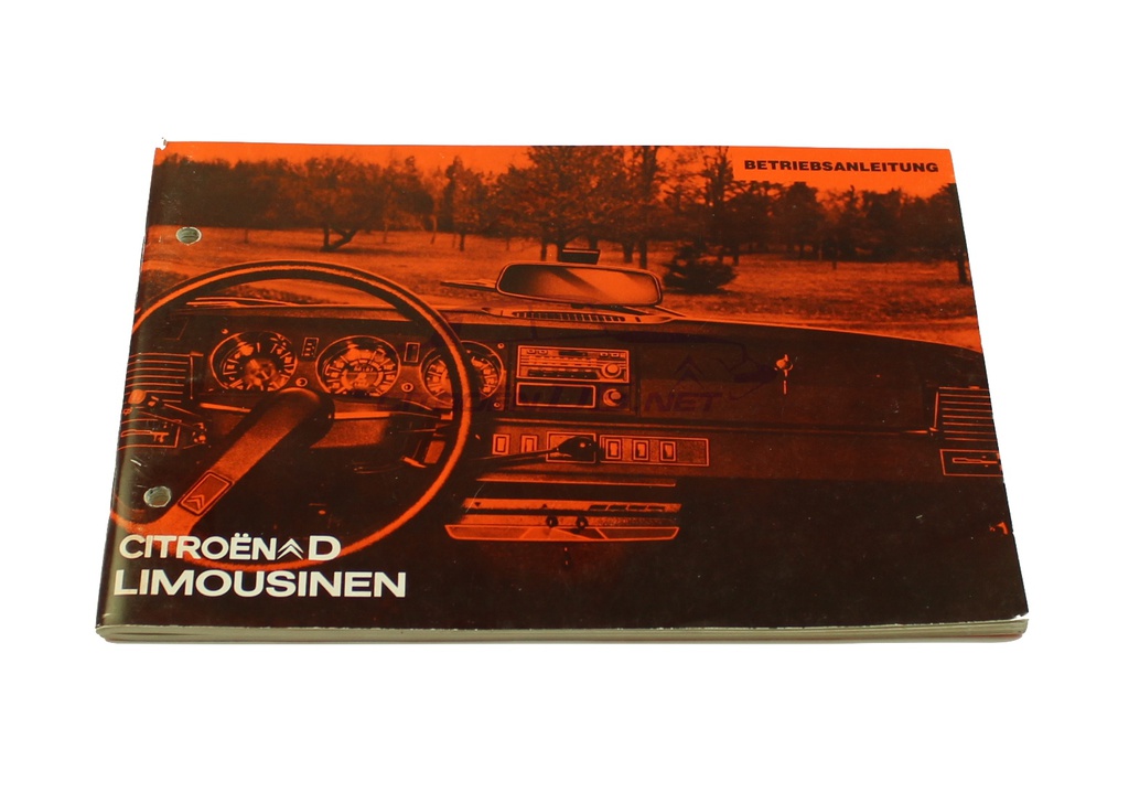 Mode d'emploi CitroenD Limousines, 1973, plus de 60 pages, ORIGINAL, l'édition allemande