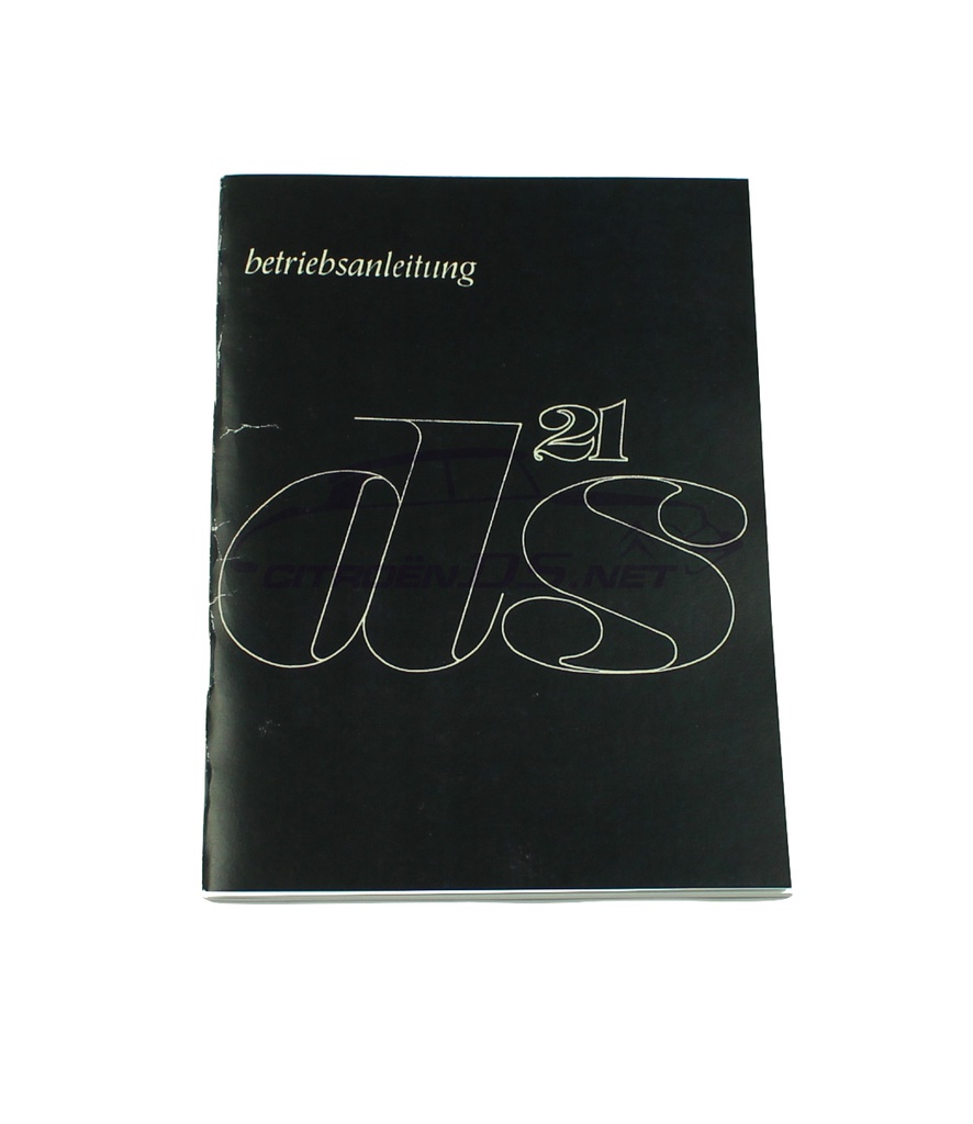 Manuale d'uso Citroen DS21, edizione 10/67, ristampa, edizione tedesca