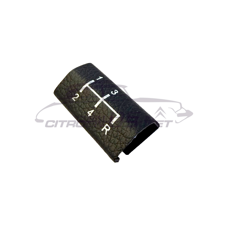 Abdeckung mit Schaltschema, 4-Gang