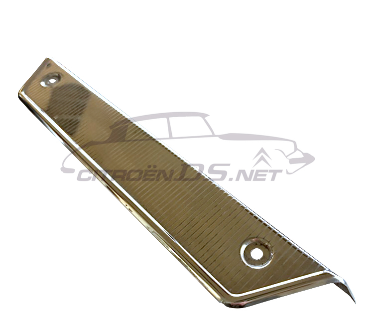 Enjoliveur/protection inox rayée sur brancard int. Pallas, OCC.