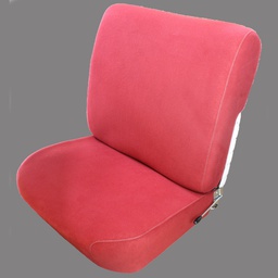 [717630] Intérieur complet (1964-68), tissu “rouge Cornaline“, éch.std.