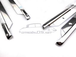 [CAB0230] Set 4 door moulding trims, stainless