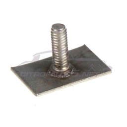[CAB0079] Elementi di fissaggio in acciaio inox per finiture sottili (20 x 14 mm), Cabriolet