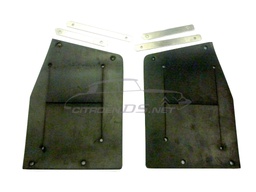 [514594] Steering arms mud flaps, left and right front wheelarches, pair, 1968-1975