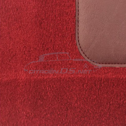 [717273] Set tappeto tipo Pallas per Non Pallas, rosso